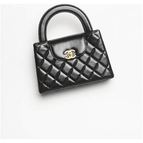 basket bag chanel|authentic Chanel shopping bag.